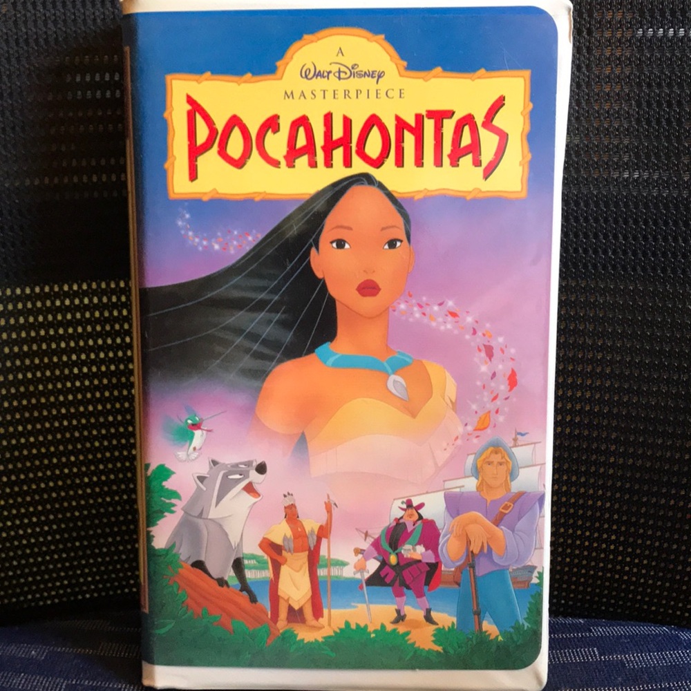 ***6 for $25*** Disney **Pocahontas** Cartoon VHS 📼 tape ~ movie 🎥